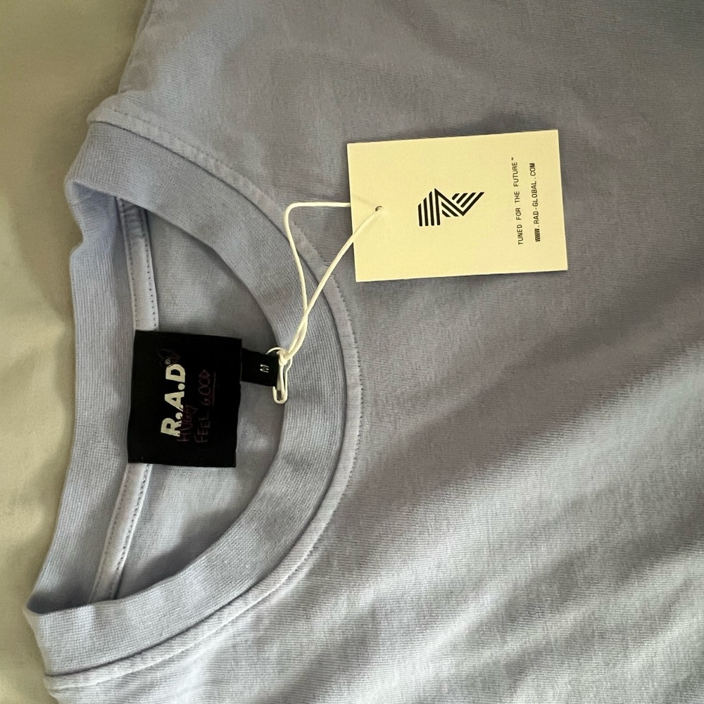 RAD Global Cropped Oversized Tee. NWT!